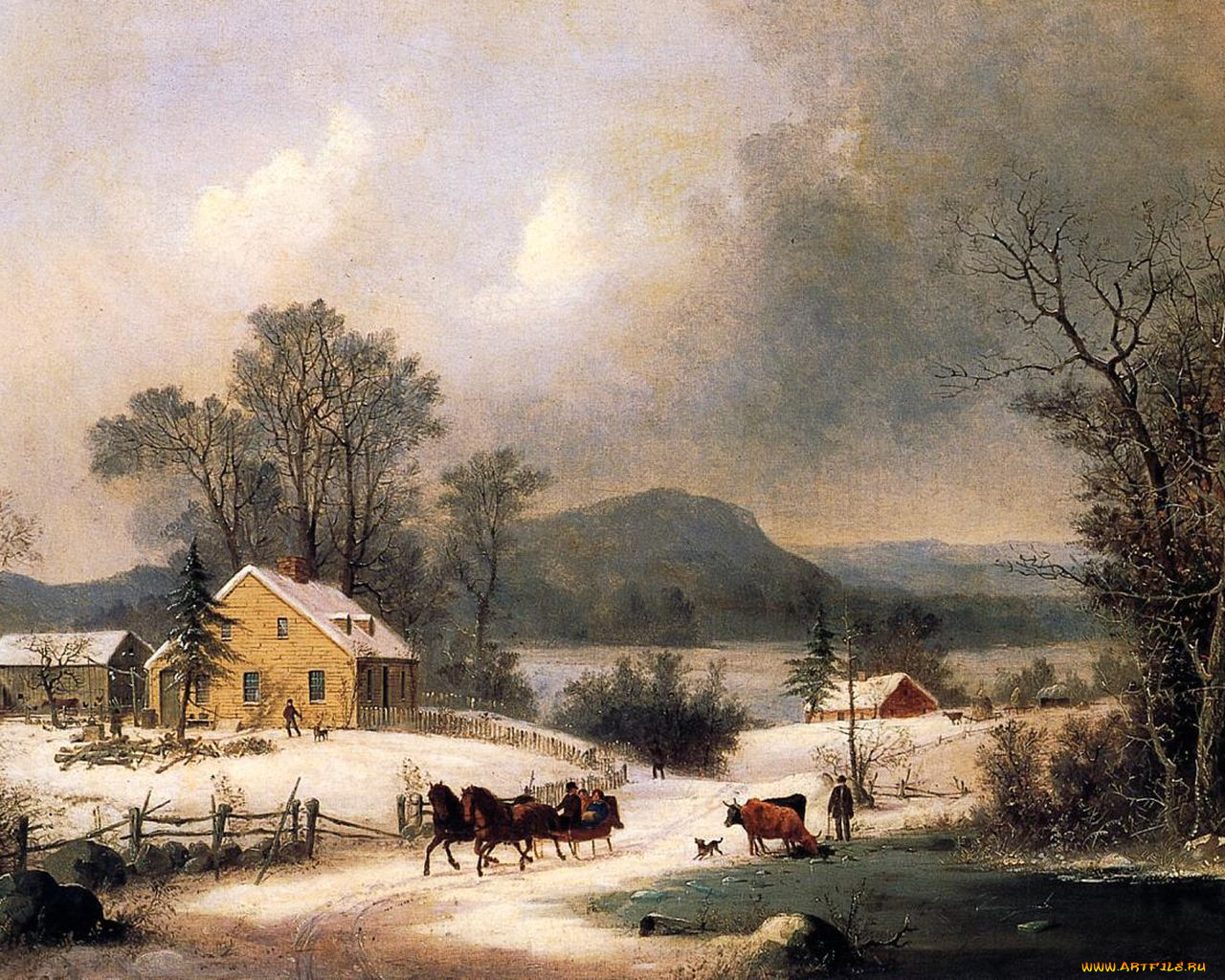 george, henry, durrie, 
